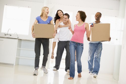 Secure document storage solution in Kidbrooke with organized file boxes