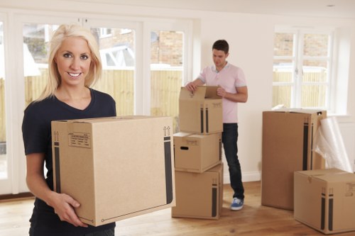 Business inventory stored safely in long-term storage in Kidbrooke