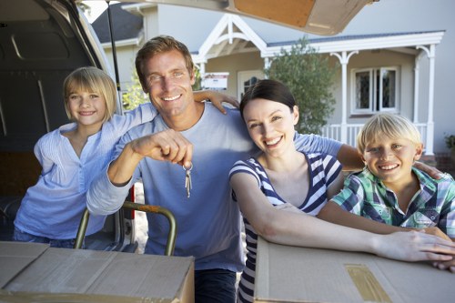 Professional movers handling a light move in Kidbrooke