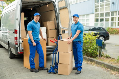 Office relocation equipment arranged for removals in Kidbrooke