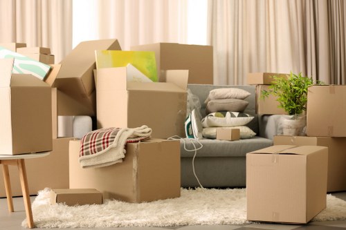 Temporary storage options for moving homes in Kidbrooke